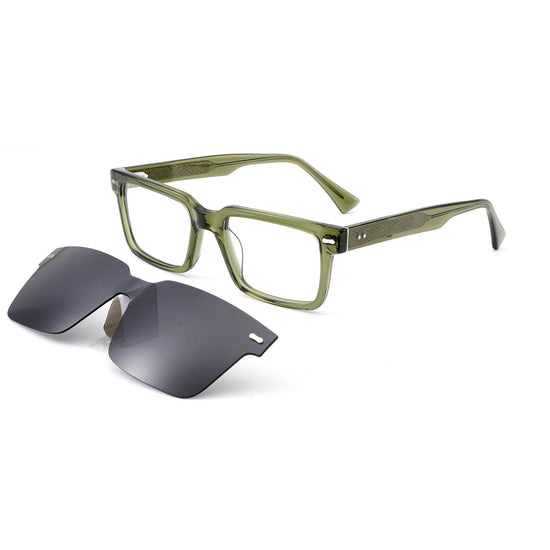 RTA3806  Modern Magnetic Clip Eyeglasses