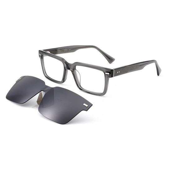 RTA3806  Modern Magnetic Clip Eyeglasses